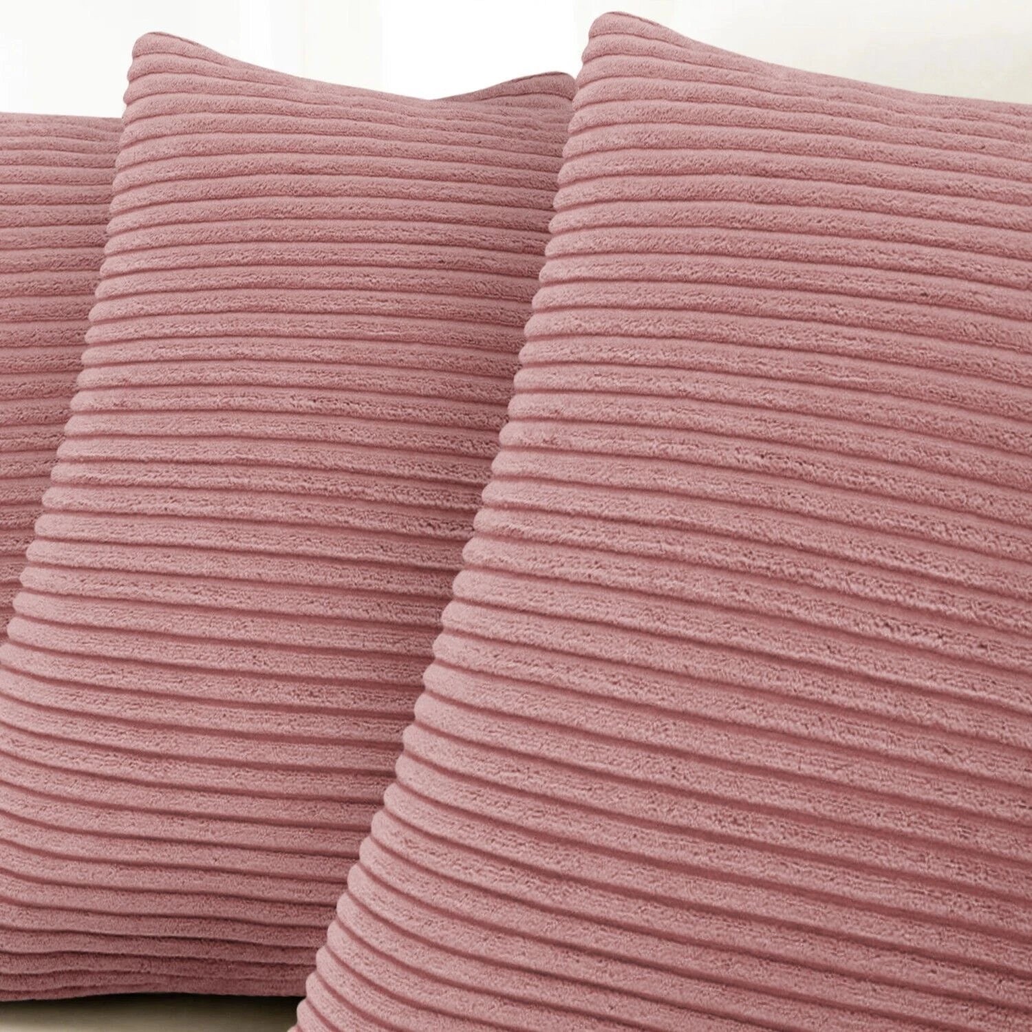 Pack of 1,2,4,6 Velvet Filled Cushion Covers 18x18 Sofa Decor Throw Pillow Cases