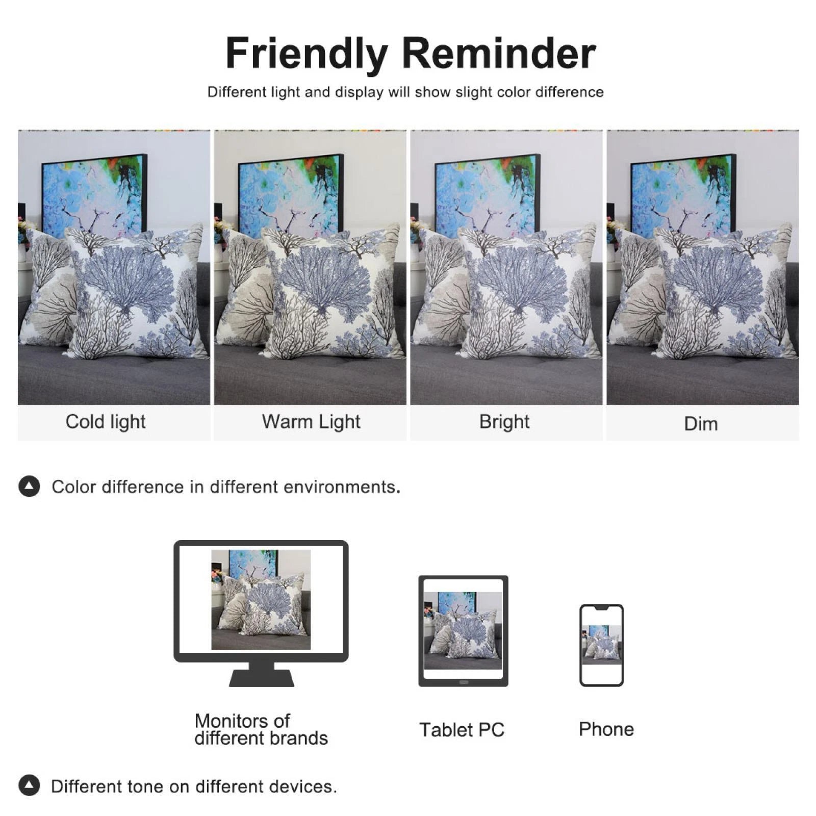 Stylish Simplicity Polyester Cushion Cover Sofa Throw Pillow Case Home,