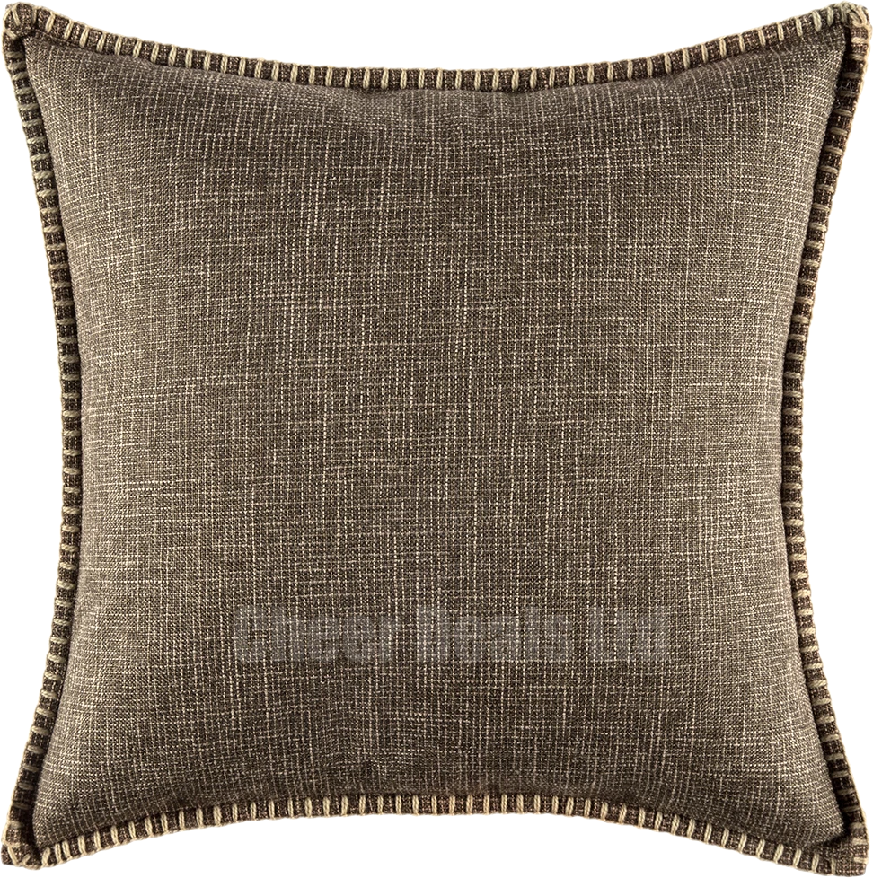 Cushion Cover 18inch 45cm Luxury Pillow Case Linen Trim Sofa Home Nylore Brand