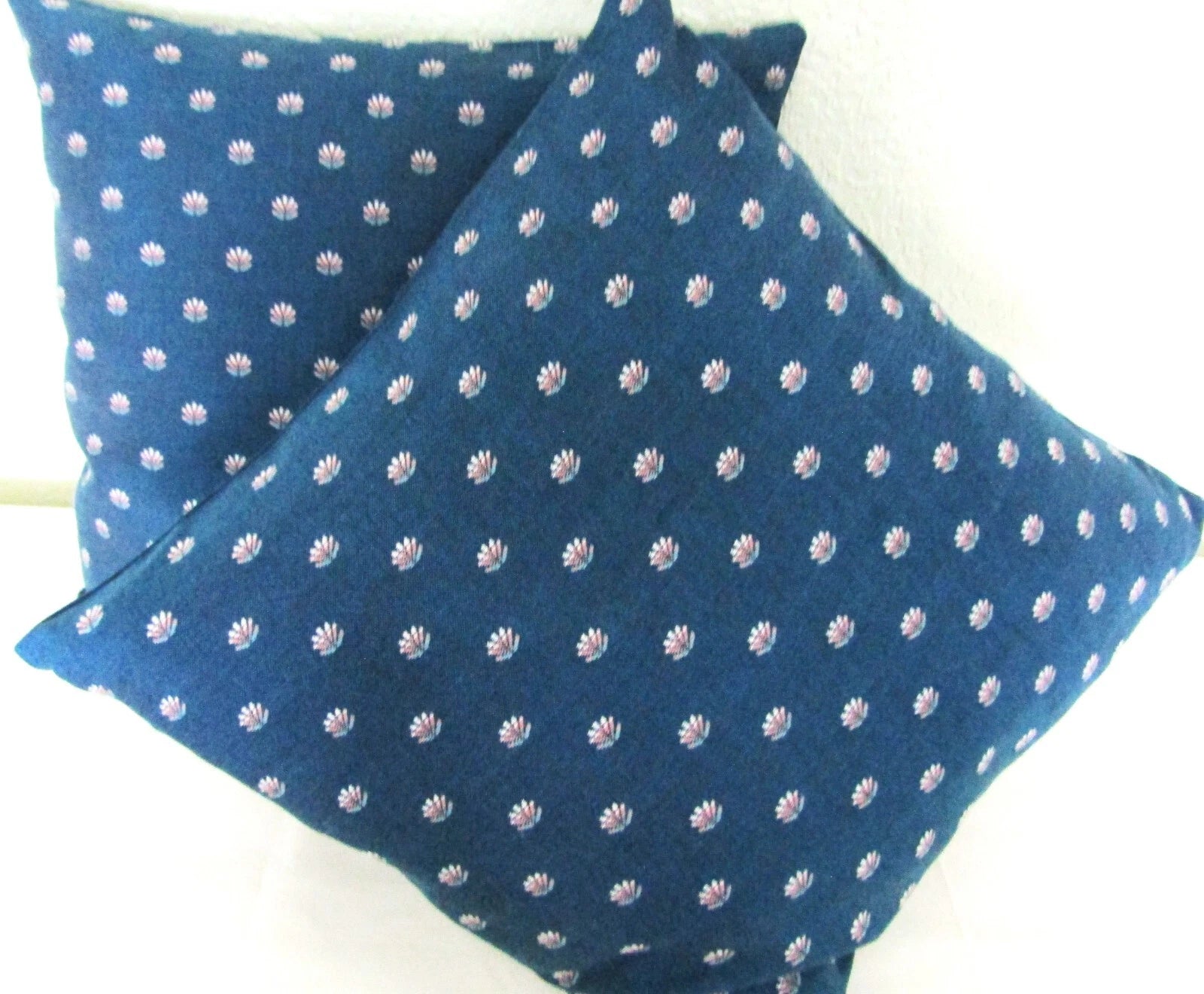 Indoor Denim  Pillow Case Sofa Throw Cushion Cover set of two  Home Decor