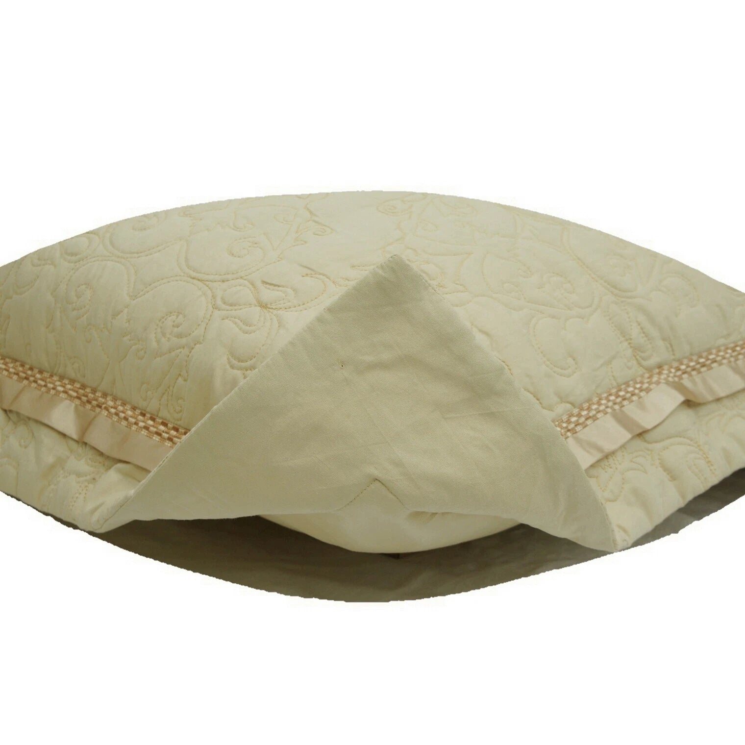 24x24" Premium Cotton PILLOW CASE Bed Sofa Red Yellow Brown Luxury CUSHION COVER