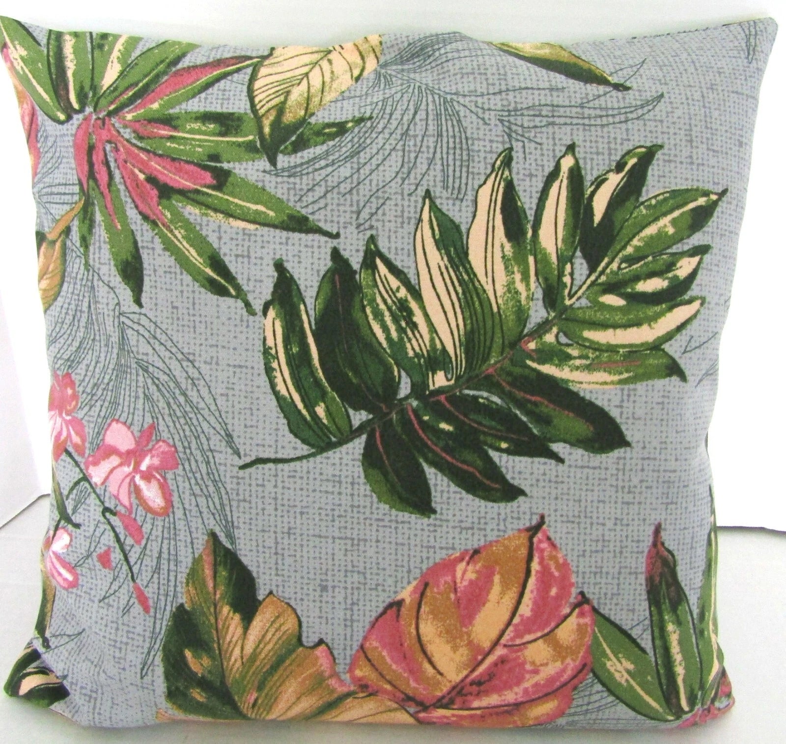 Indoor / Outdoor  Pillow Case Sofa Throw Cushion Cover set of two Home   Leaves