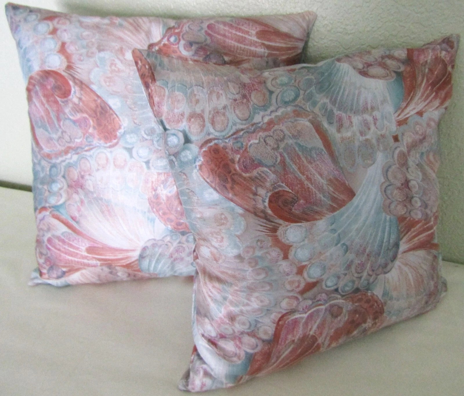Indoor Pillow Case Sofa Throw Cushion Cover set of two  Butterfly wings