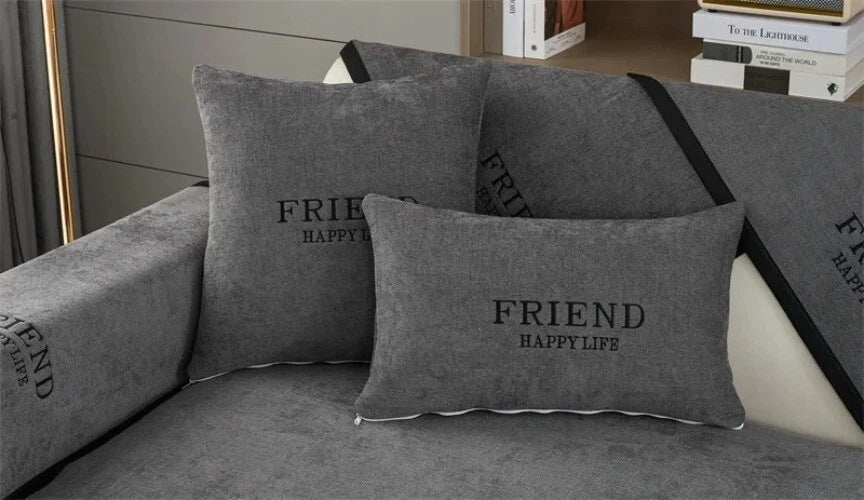Luxury Sofa Cushion for Living Room Sofas Towel Couch Cover Slipcovers Seat Pad