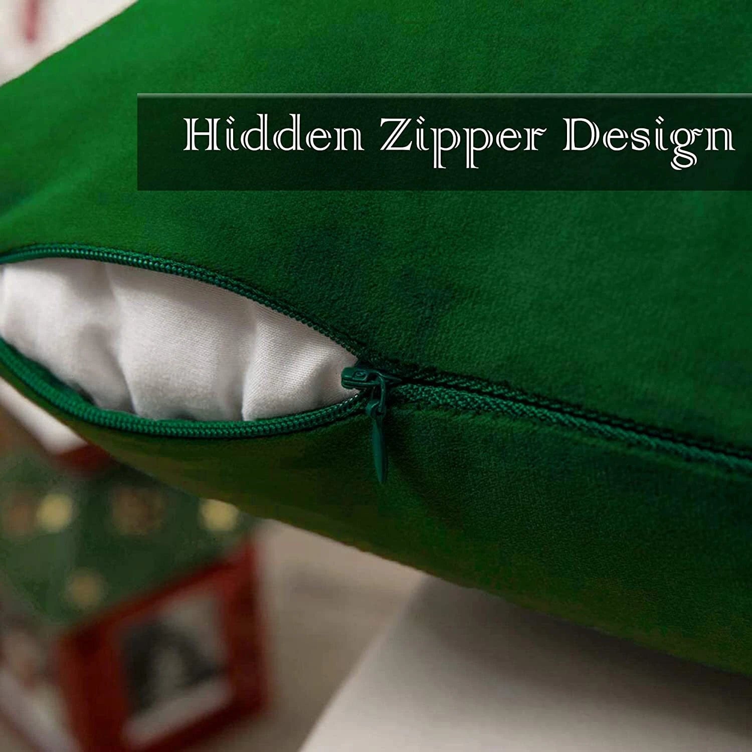 Crushed Cushion Covers or Velvet Cushions 18 x 18 Set of 2 Pair Bed Sofa Pillow