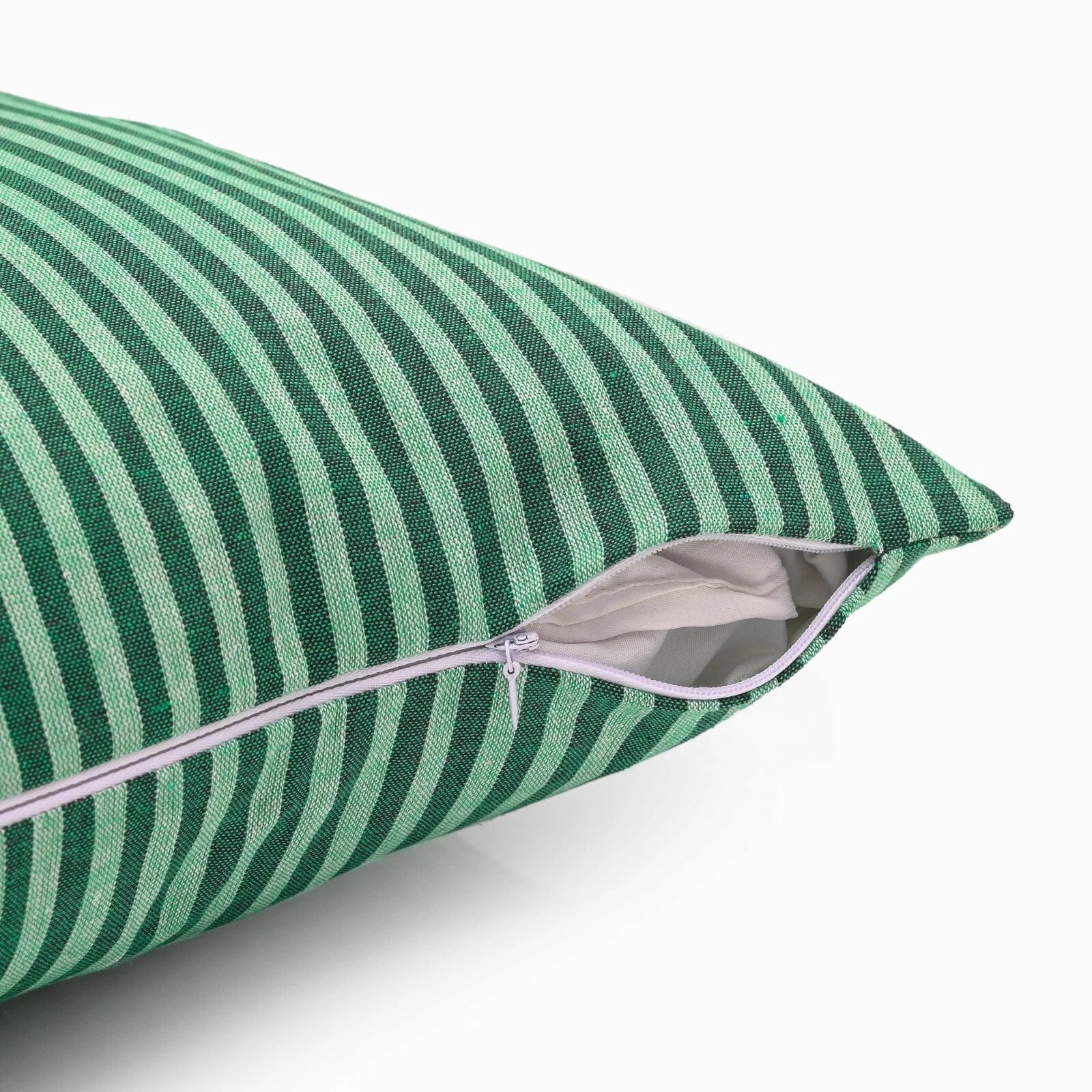 Pillow Cover Throw Cushion Case Covers Cotton Striped Home Sofa Decor Square-S2