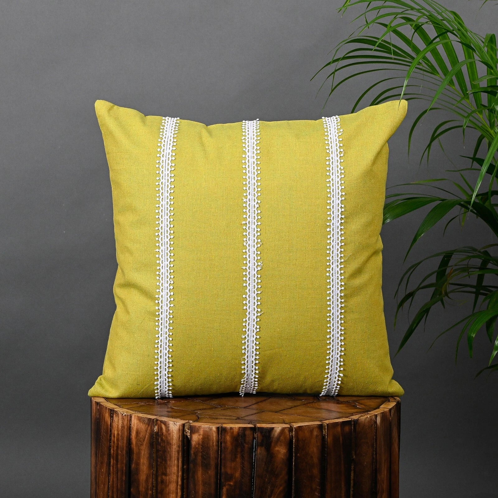 Cotton Pillow Cover Cushion Case Home Sofa Couch Bed Decor Square Covers Set 5