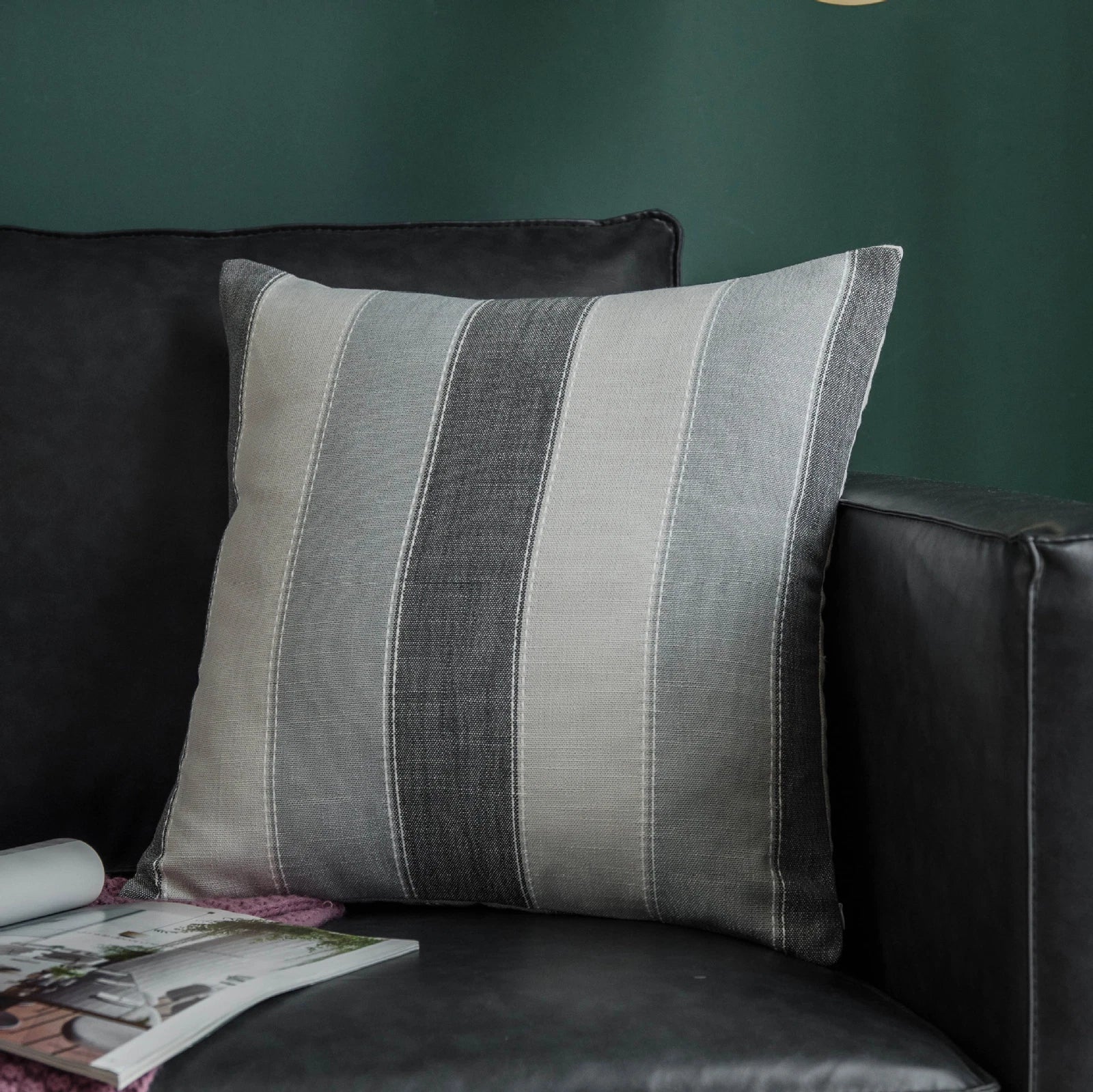 Square Stripe Print Cushion Cover Pillowcases Bed Sofa Covers Office Throw Decor