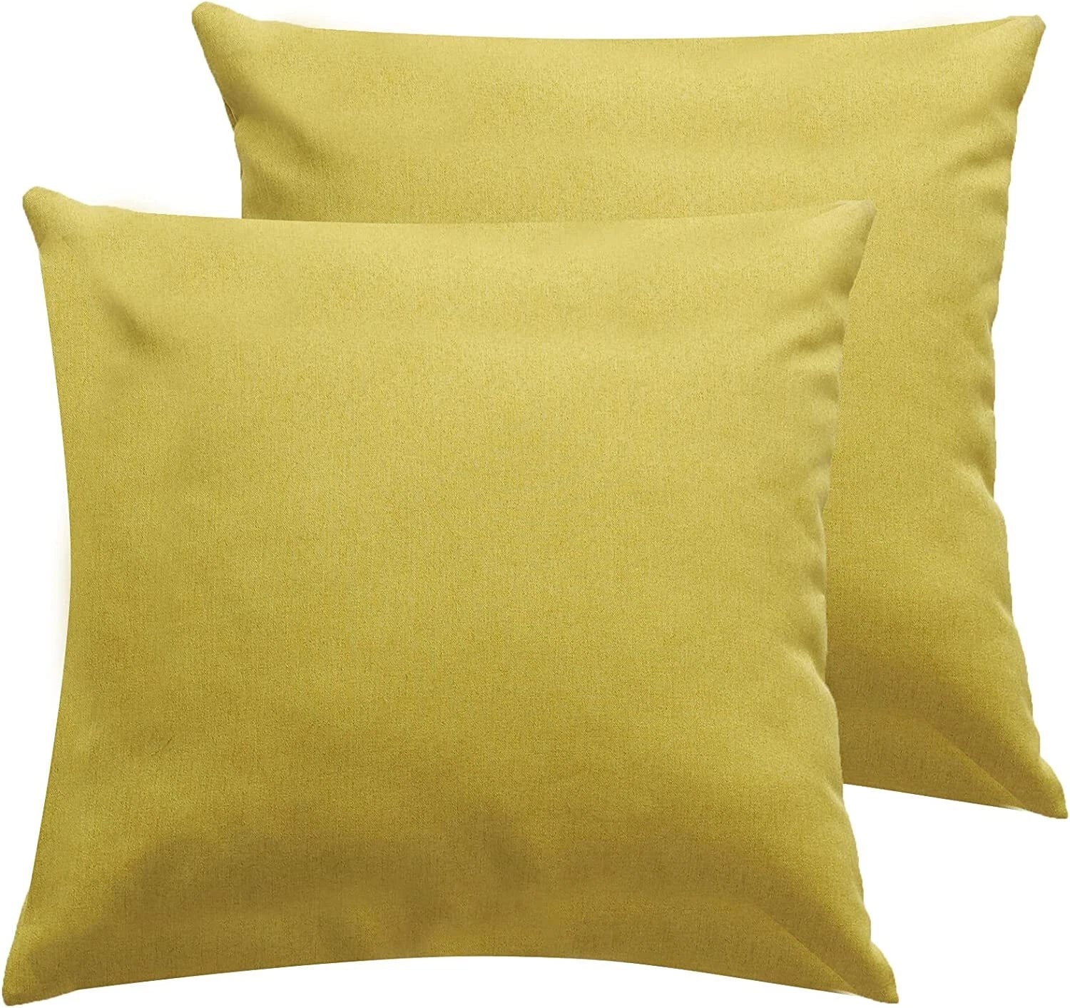 Outdoor Waterproof Cushion Cover Square Pillow Cases for Patio Tent Couch Sofa