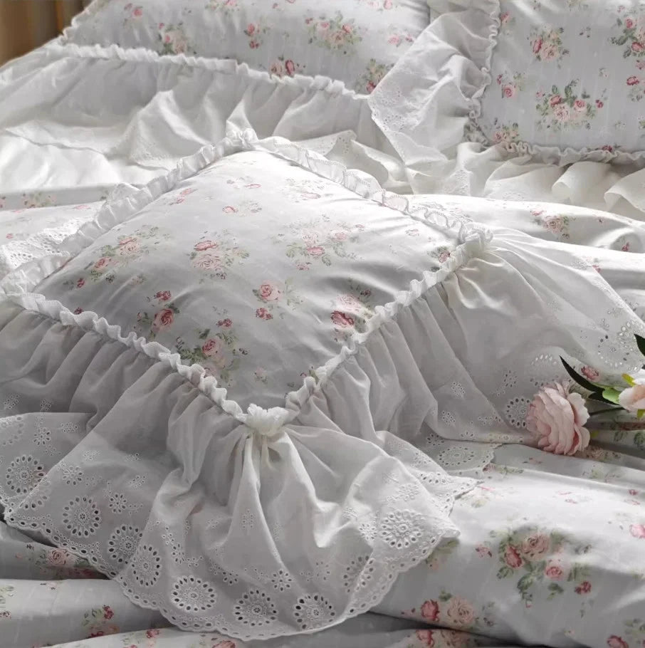 Lace Decorative Pillowcase Bed Pillow Case Princess Cushion Cover Sofa Cushions
