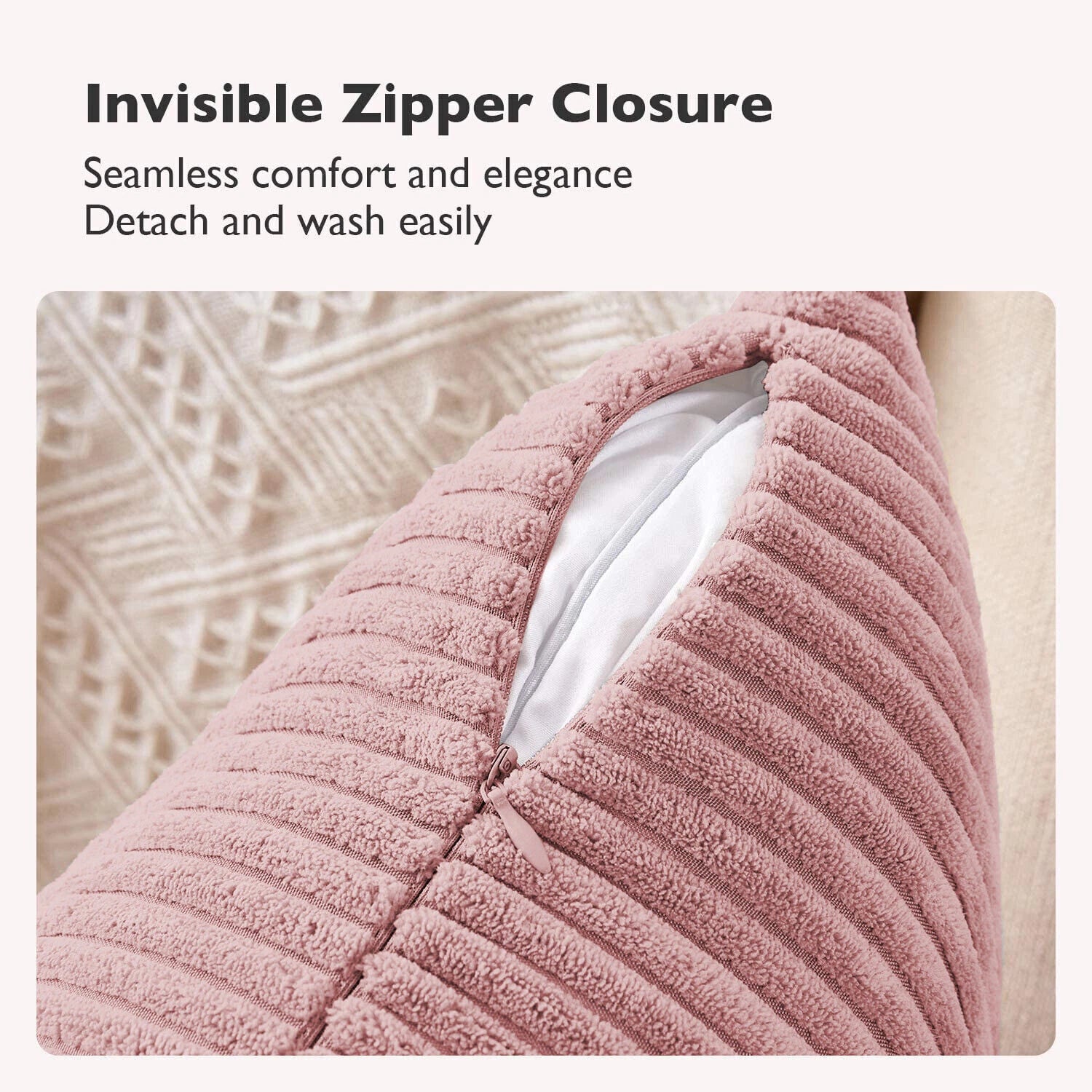 Pack of 1,2,4,6 Velvet Filled Cushion Covers 18x18 Sofa Decor Throw Pillow Cases