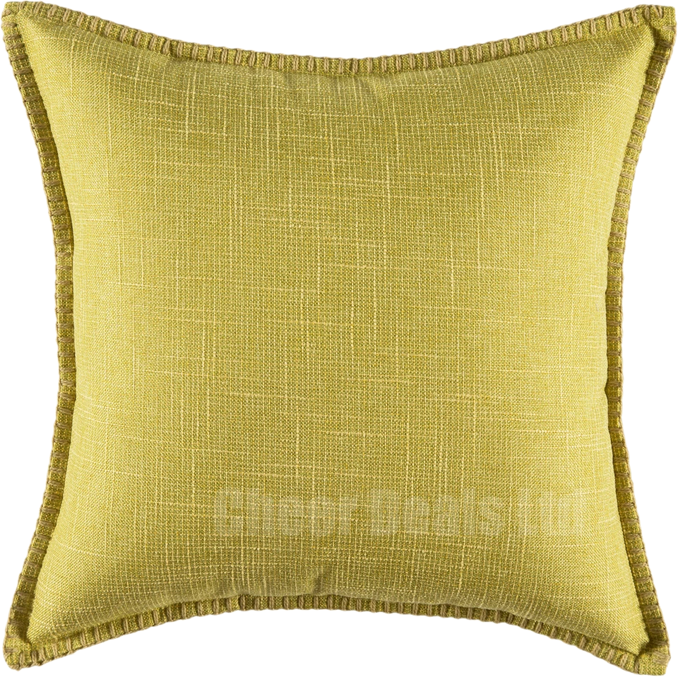 Cushion Cover 18inch 45cm Luxury Pillow Case Linen Trim Sofa Home Nylore Brand