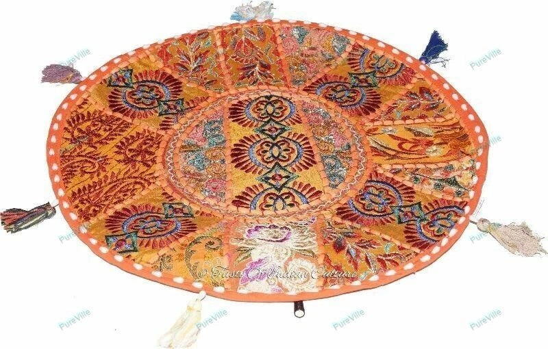 Decorative Home Decor Indian Boho Cushion Cover Patchwork Sofa Pillow Case