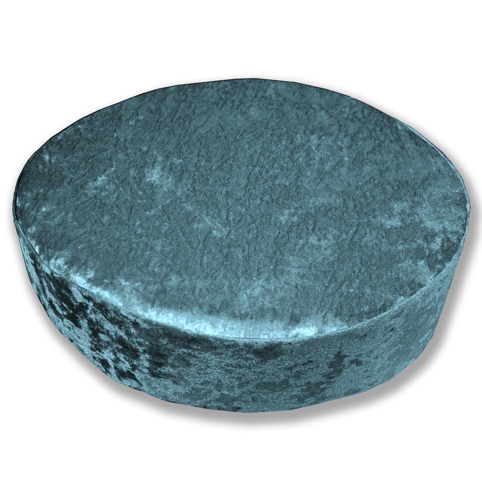 Mv18 Dark Teal Crushed Velvet Sofa Seat Patio Bench Cushion Bolster Cover/Runner