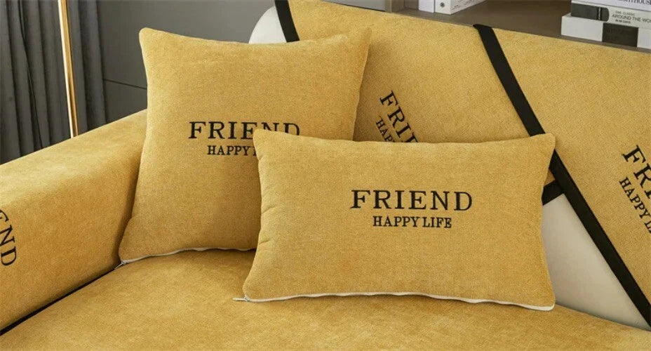 Luxury Sofa Cushion for Living Room Sofas Towel Couch Cover Slipcovers Seat Pad