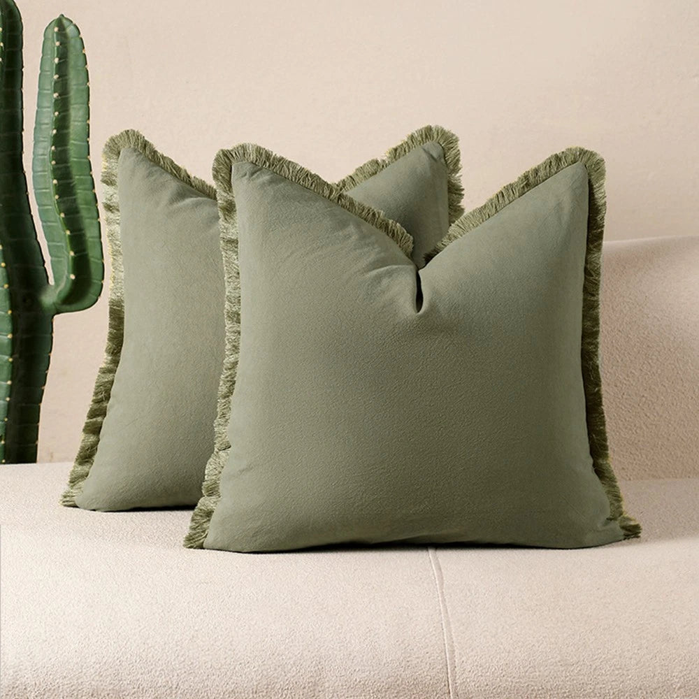 1/2/4Pack Square Home Sofa Decor Pillow Cover Case Cushion Cover Size 45x45cm