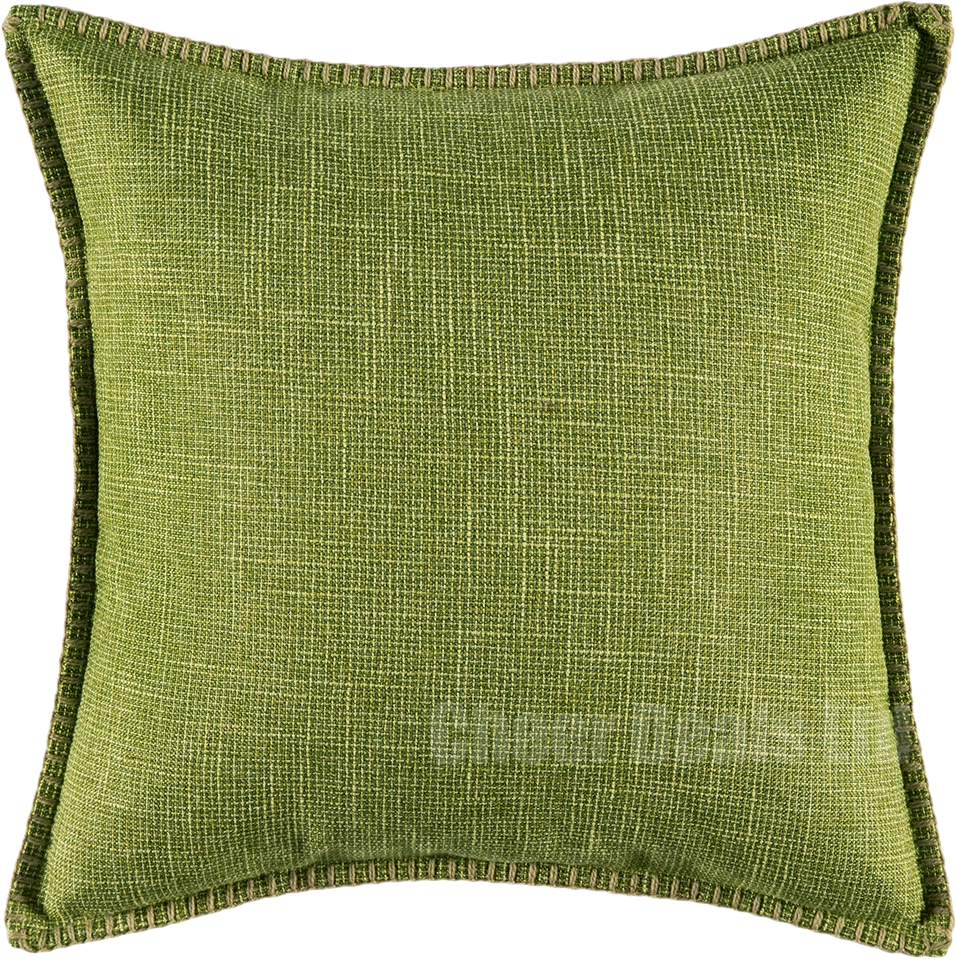 Cushion Cover 18inch 45cm Luxury Pillow Case Linen Trim Sofa Home Nylore Brand