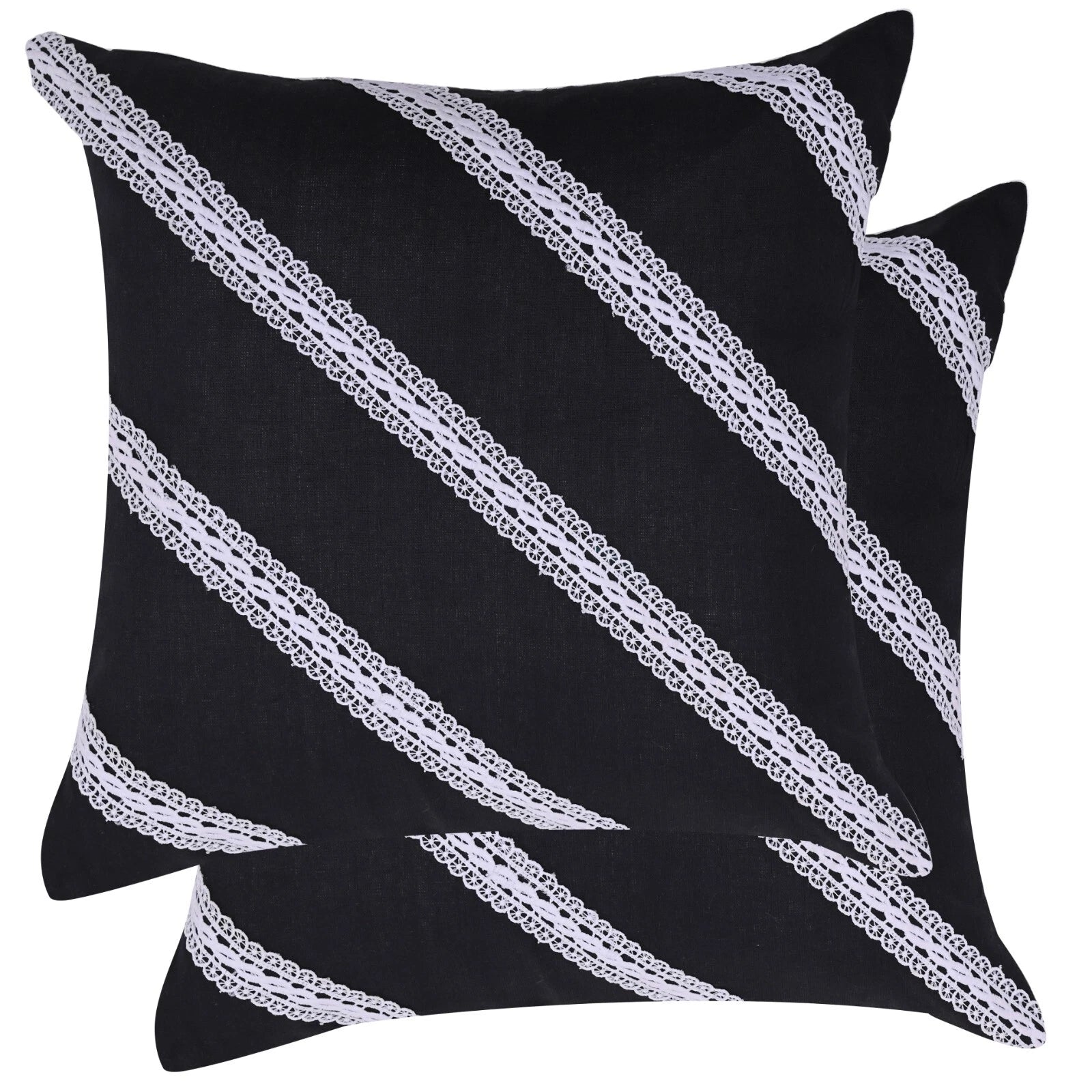 Pillowcase Home Decorative Cotton Cushion Cover Couch Sofa Bed Car Decor Square