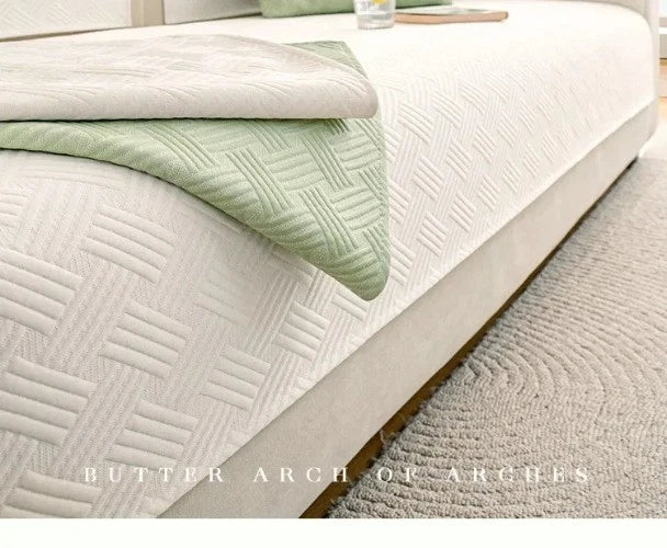 Ice Silk Sofa Seat Cover Nordic Style Universal Sofa Slipcovers for Living Room