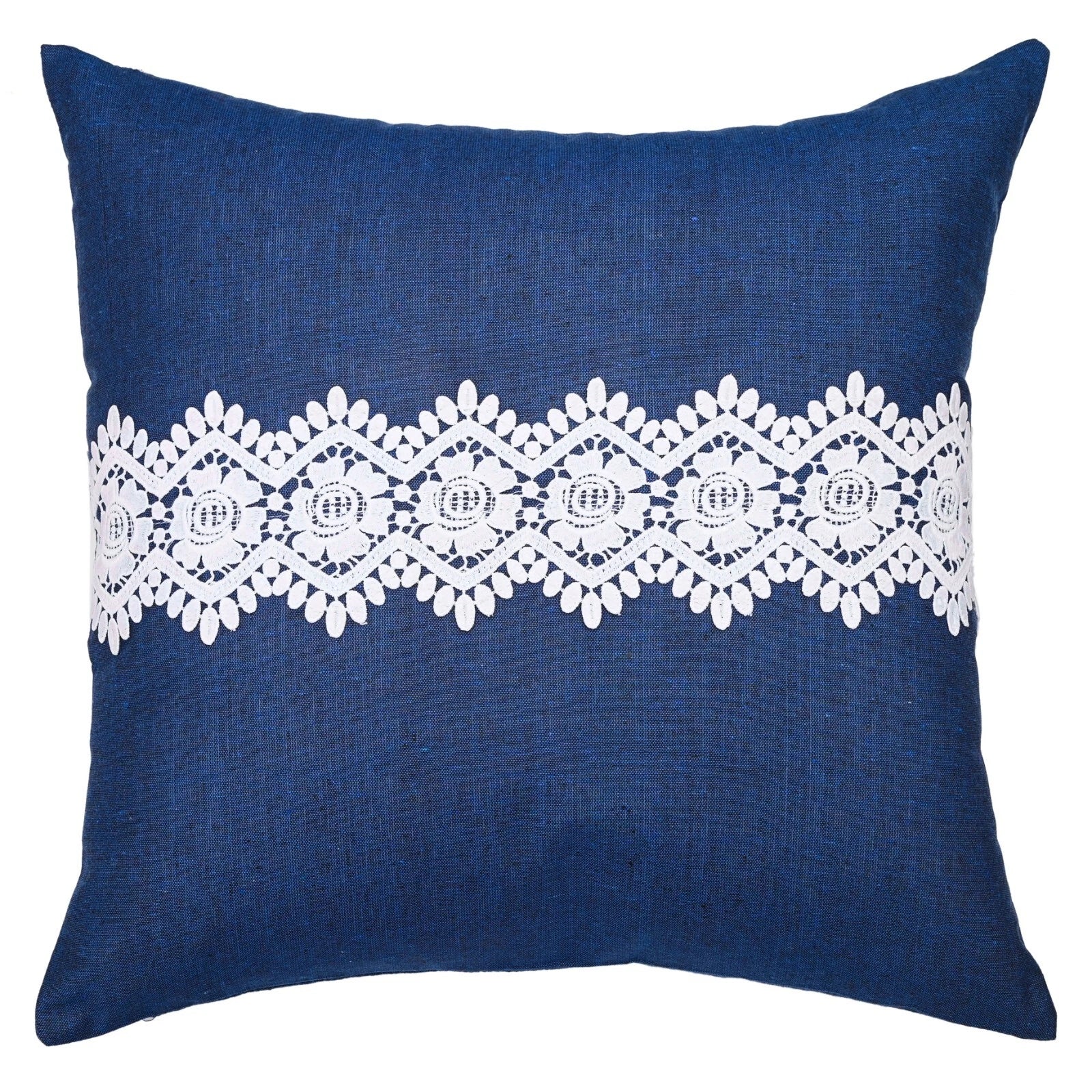 Home Decor Cushion Cover Sofa Decorative Throw Pillowcase Covers Solid with Lace