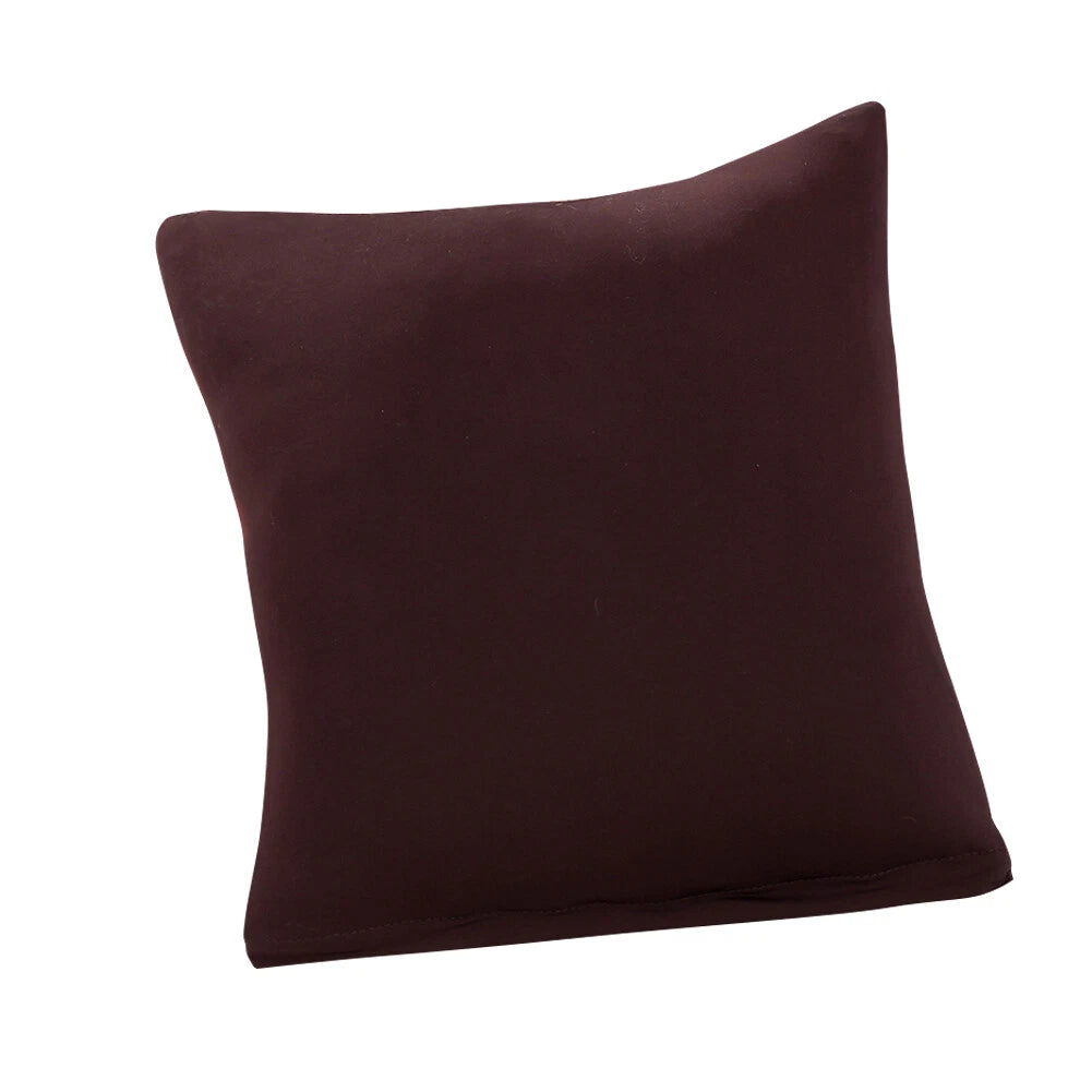 Armless Sofa Bed Cover Stretch Slipcover Solid Protector Spandex Plush Trim