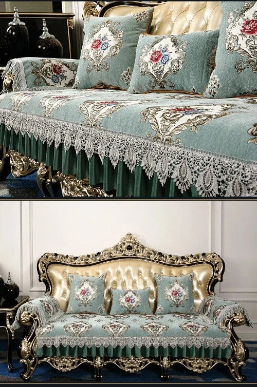 Non-Slip Sofa Covers Living Room Chenille Sofa Cushion Couch Cover SofaSeat Pad