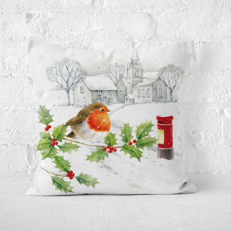 Christmas Cushion Cover Square Pillow Case Pillows Covers Sofa Bed Home Decor