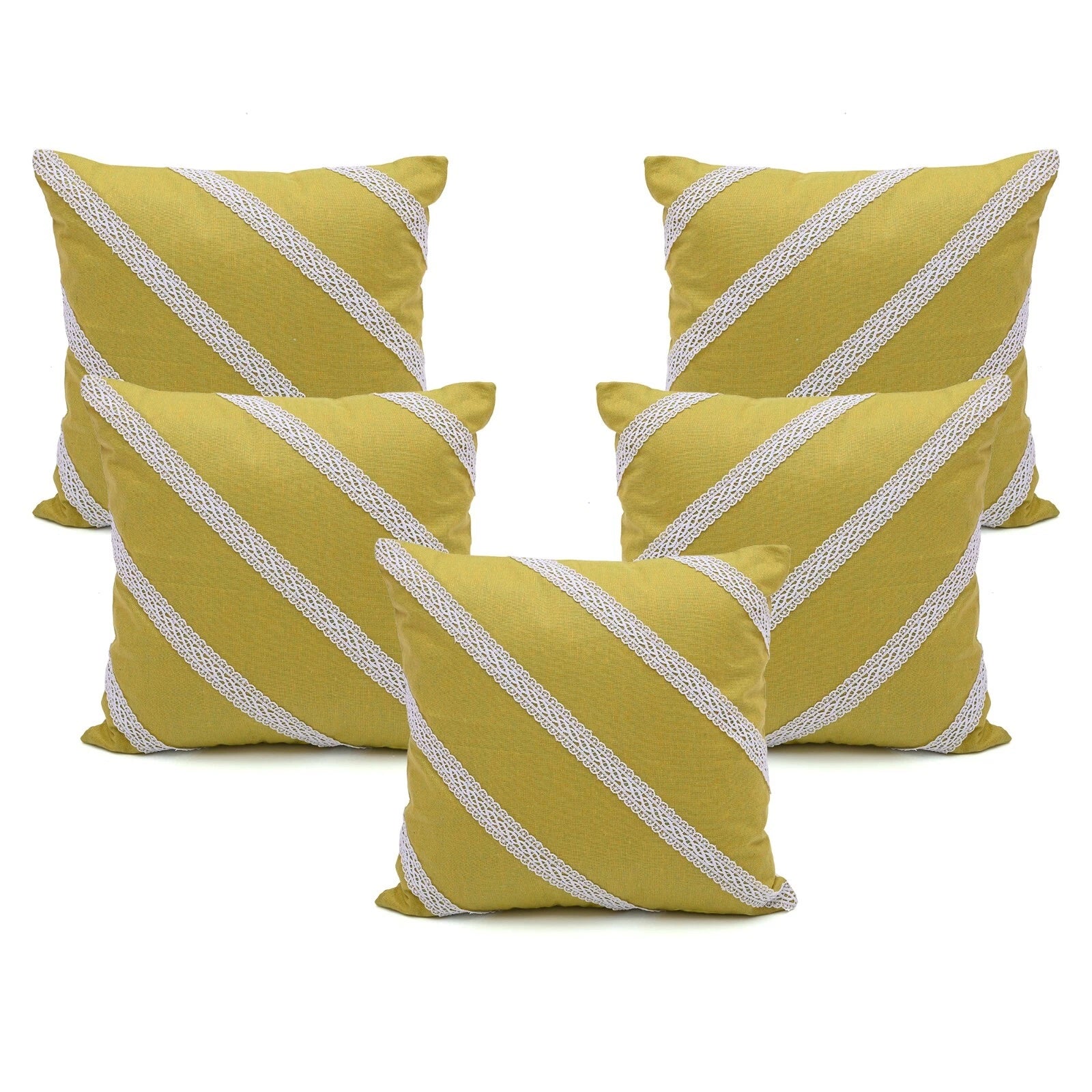 Cushion Cover Cotton Throw Pillowcase Pillow Covers Zipper Home Sofa Bed Decor