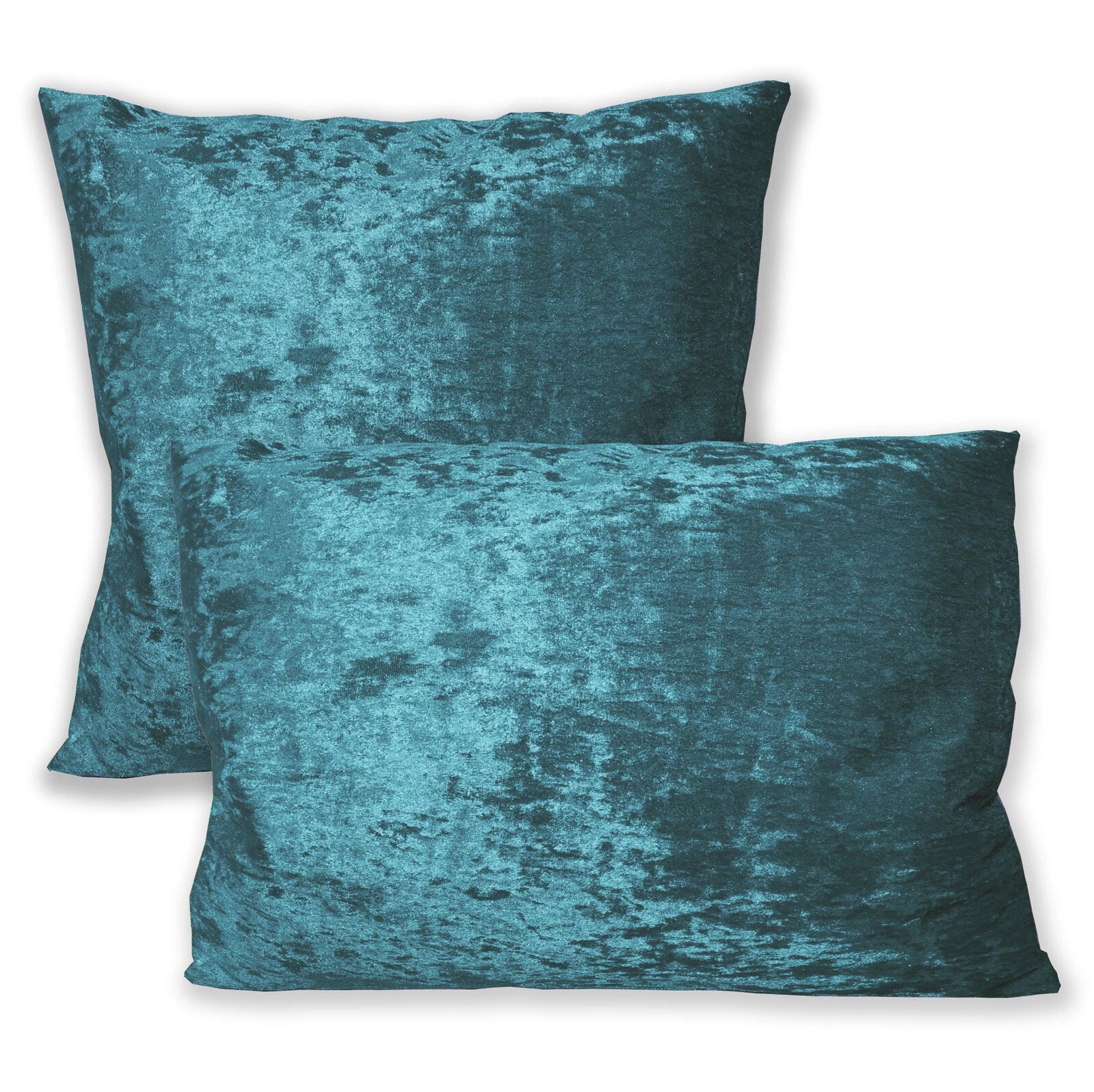 Mv18 Dark Teal Crushed Velvet Sofa Seat Patio Bench Cushion Bolster Cover/Runner
