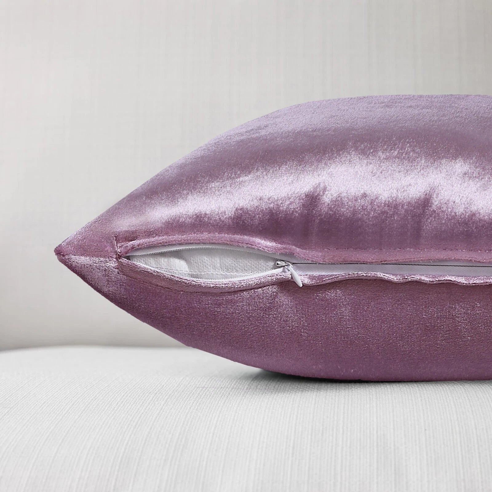 Pack of 4 Plush Velvet Cushion Covers Extra Soft Sofa Throw Pillow Cases 17"x17"