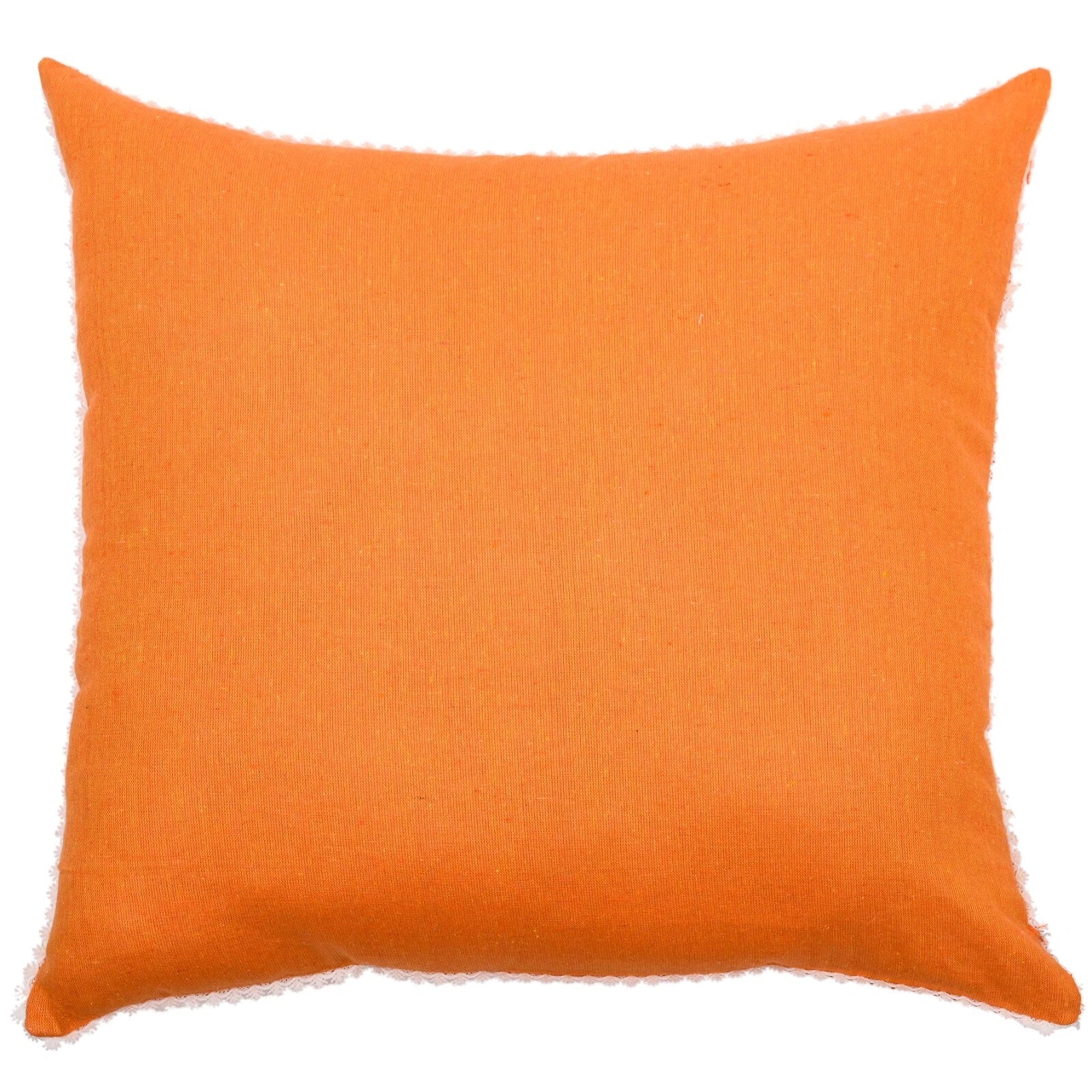 Pillow Covers Cotton Throw Cushion Case Cover Sofa Home Decor Solid with Lace-S2