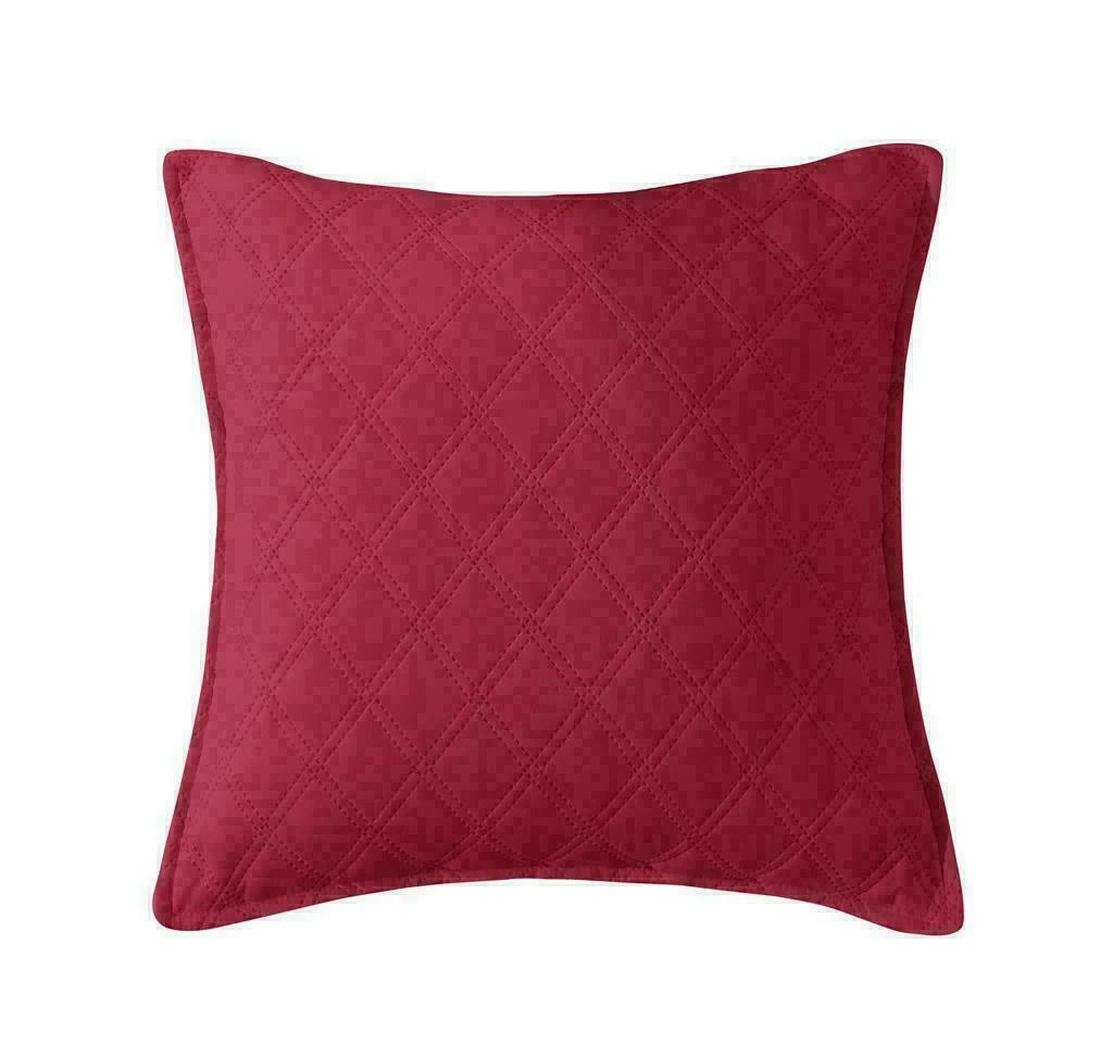 Luxury Embossed Quilted Bedspread Sofa Throw & Pillowcase Double King Bed Set*