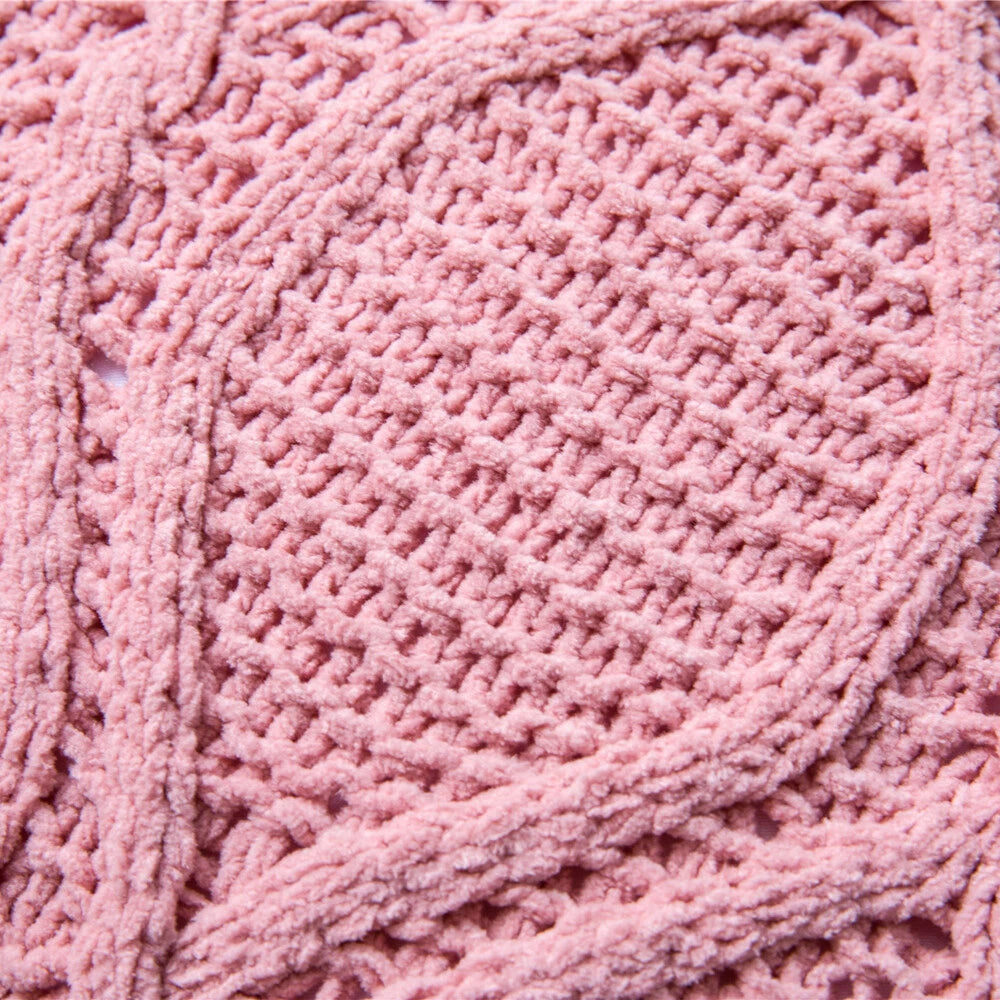 18" Knitted Pillow Case Sofa Bed Soft Pompom Ball Waist Throw Cushions Cover New