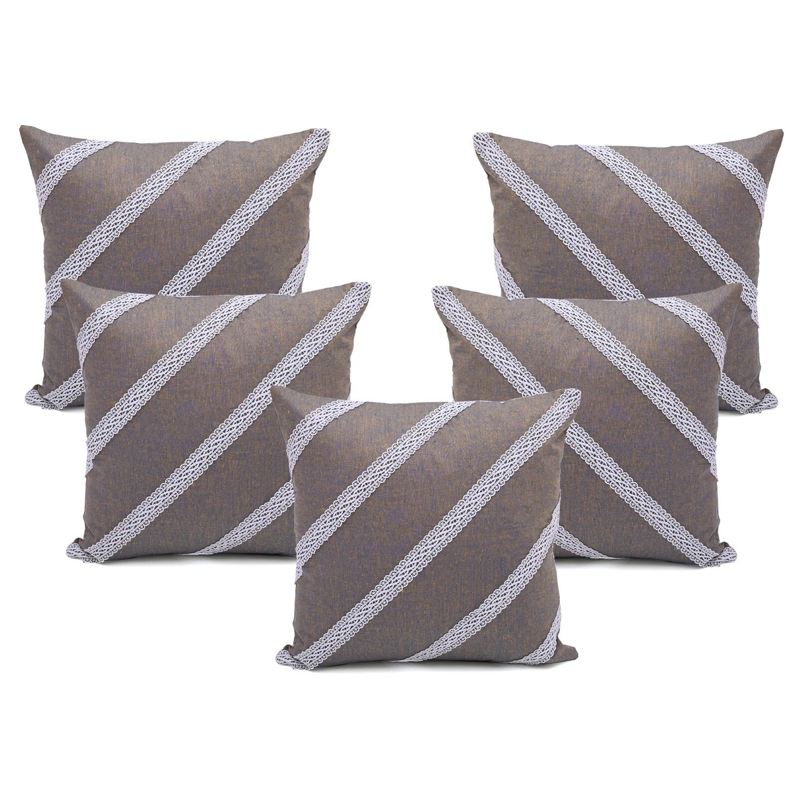 Cushion Cover Cotton Throw Pillowcase Pillow Covers Zipper Home Sofa Bed Decor