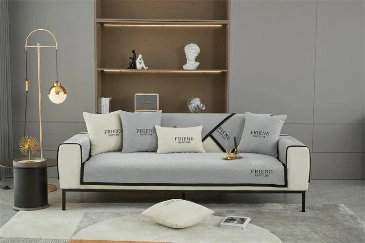 Luxury Sofa Cushion for Living Room Sofas Towel Couch Cover Slipcovers Seat Pad
