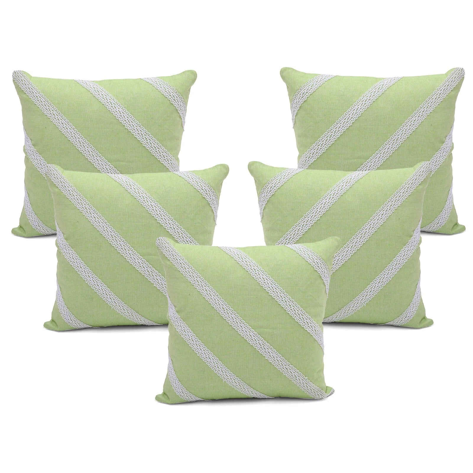 Cushion Cover Cotton Throw Pillowcase Pillow Covers Zipper Home Sofa Bed Decor