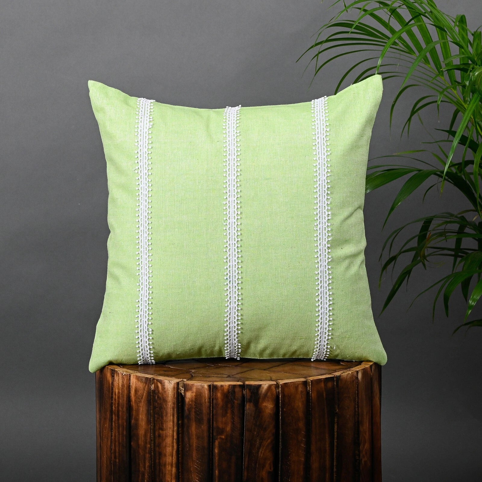 Cotton Pillow Cover Cushion Case Home Sofa Couch Bed Decor Square Covers Set 5