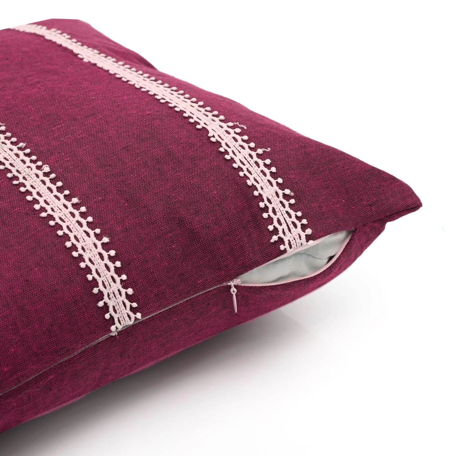 Cotton Pillow Cover Cushion Case Home Sofa Couch Bed Decor Square Covers Set 5