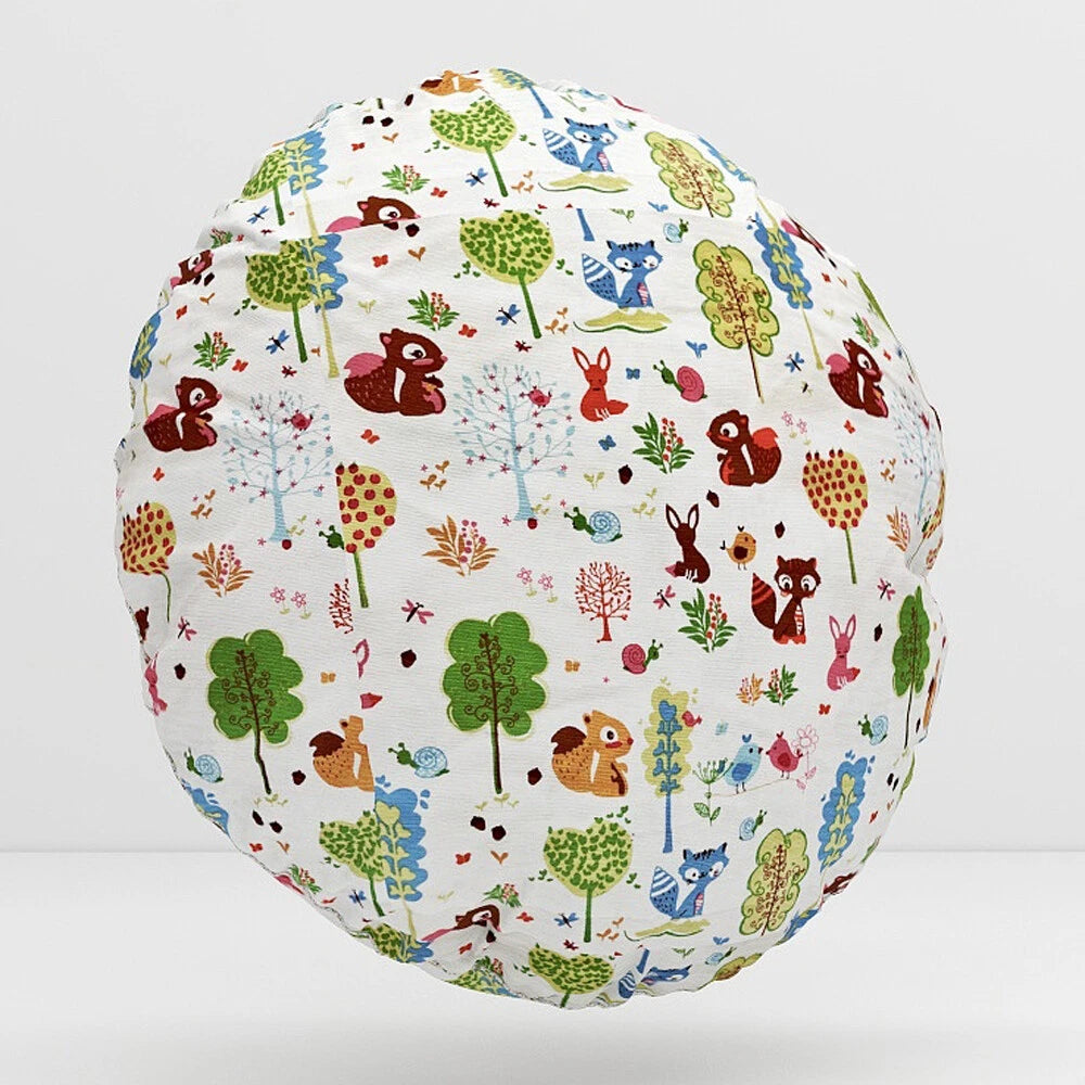 LL002 Kid Cartoon  Cotton Canvas Cushion Cover Bolster Pillow Case*TAILOR MADE*