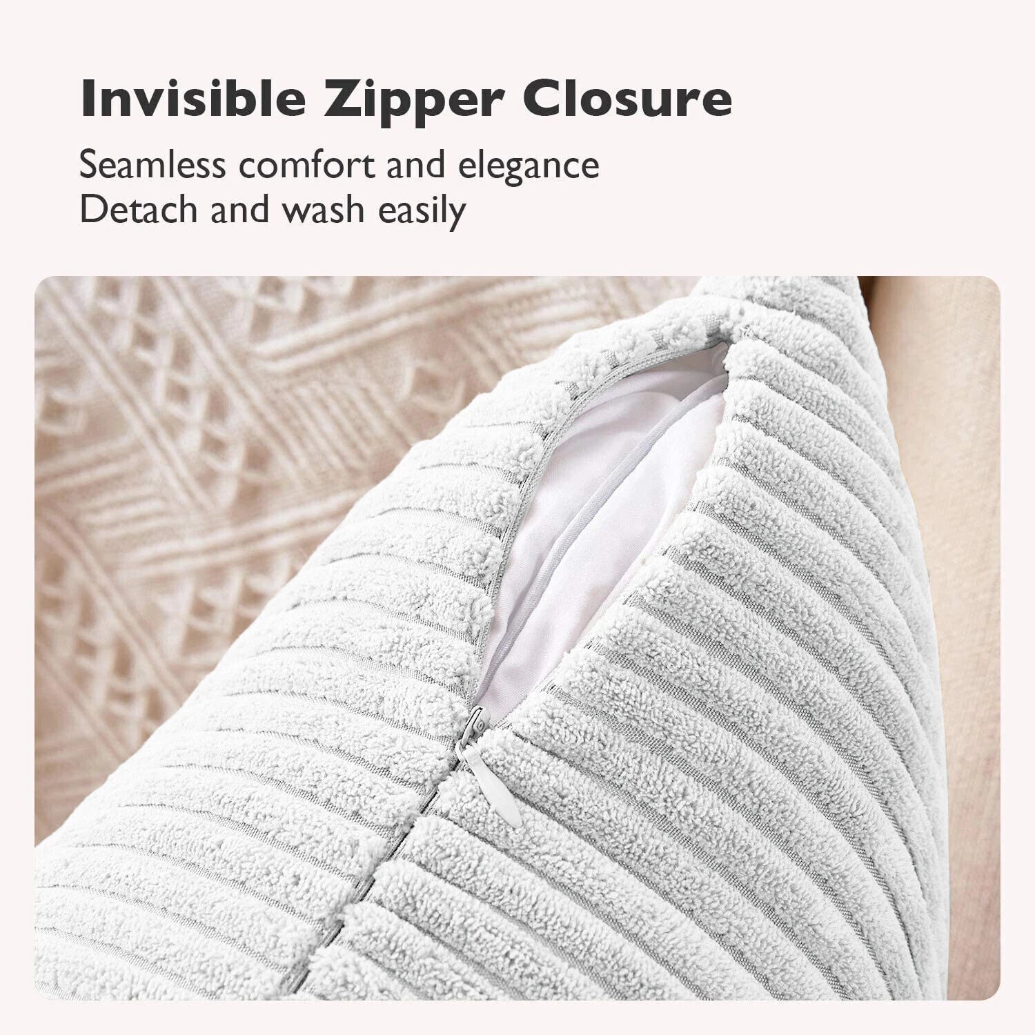 Pack of 1,2,4,6 Velvet Filled Cushion Covers 18x18 Sofa Decor Throw Pillow Cases