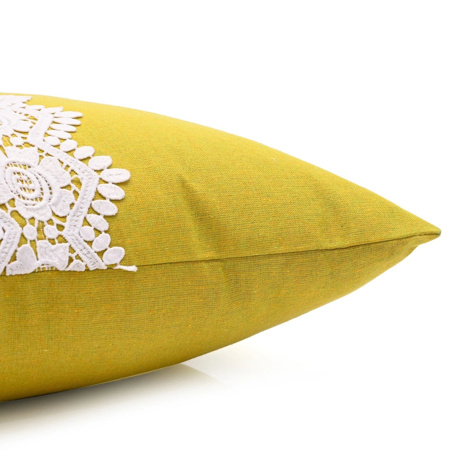 Home Decor Cushion Cover Sofa Decorative Throw Pillowcase Covers Solid with Lace