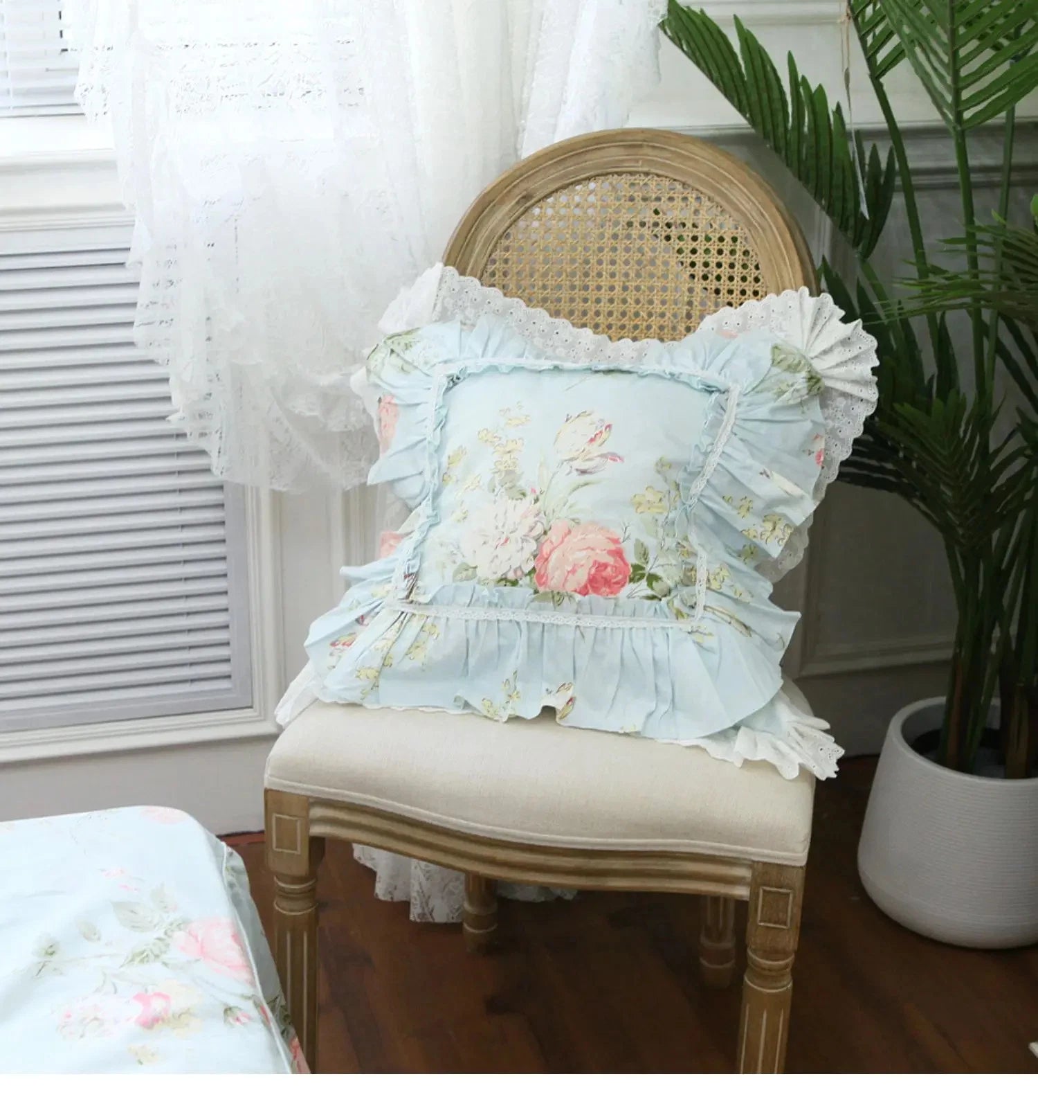 Lace Decorative Pillowcase Bed Pillow Case Princess Cushion Cover Sofa Cushions