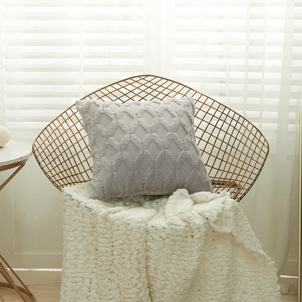 Decorative Throw Pillow Covers Set of 2 for Couch Sofa Living Room 18"x18"