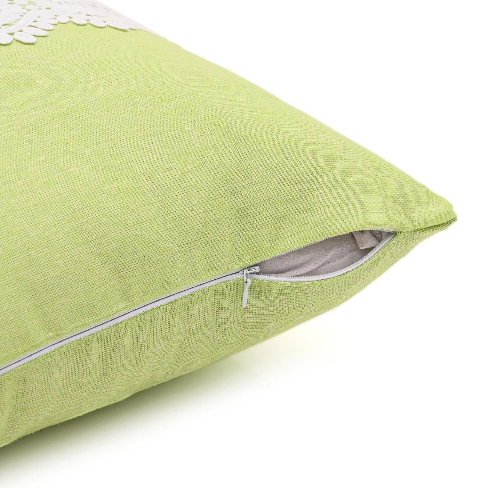 Home Decor Cushion Cover Sofa Decorative Throw Pillowcase Covers Solid with Lace