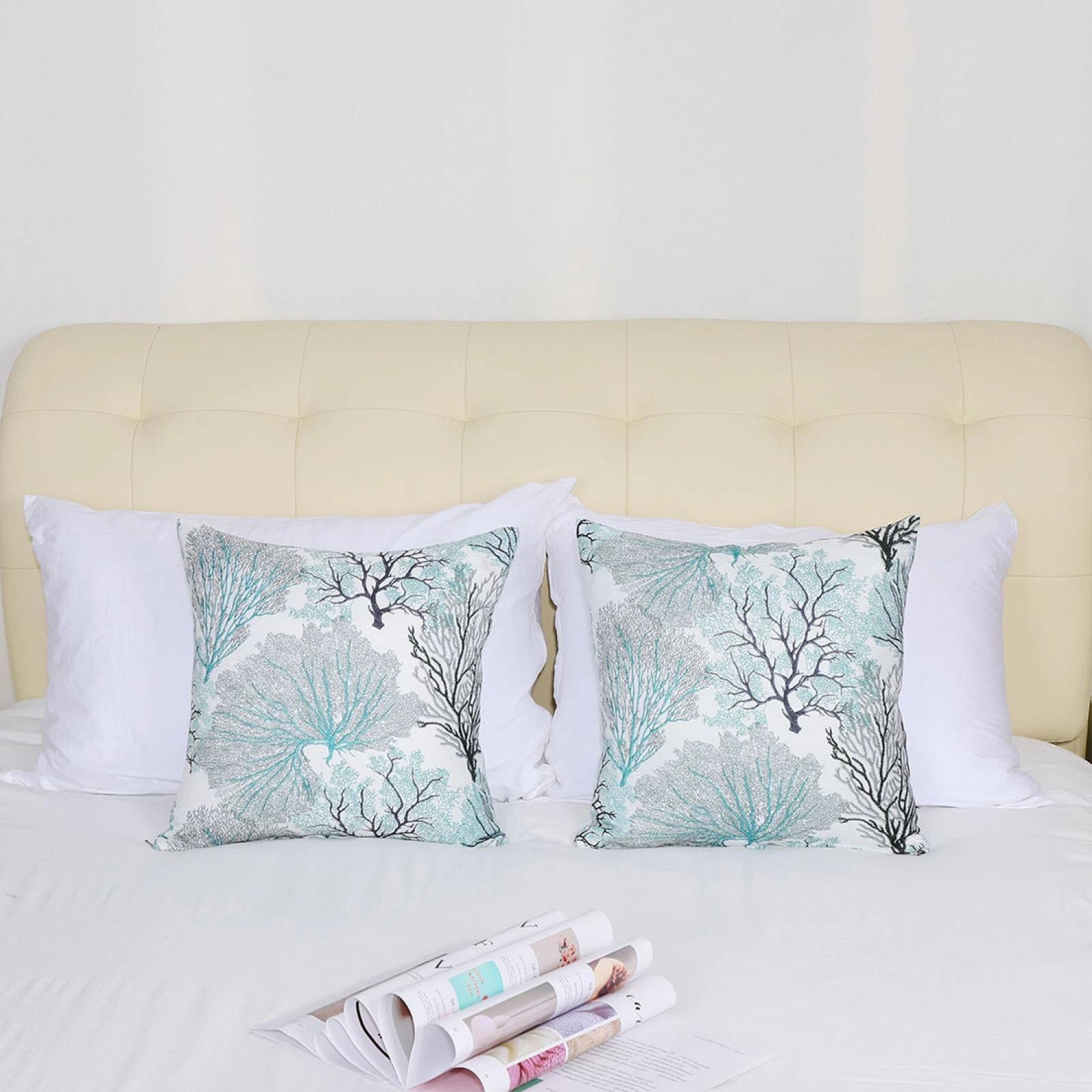 Stylish Simplicity Polyester Cushion Cover Throw Pillow Case for Sofa