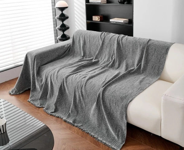 Minimalist four-season universal non-slip all-inclusive sofa blanket