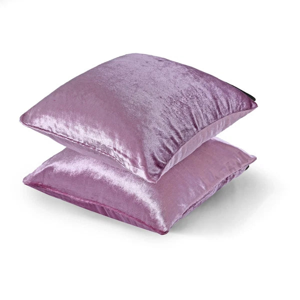 Pack of 4 Plush Velvet Cushion Covers Extra Soft Sofa Throw Pillow Cases 17"x17"