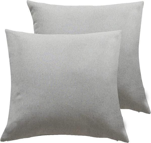 Outdoor Waterproof Cushion Cover Square Pillow Cases for Patio Tent Couch Sofa