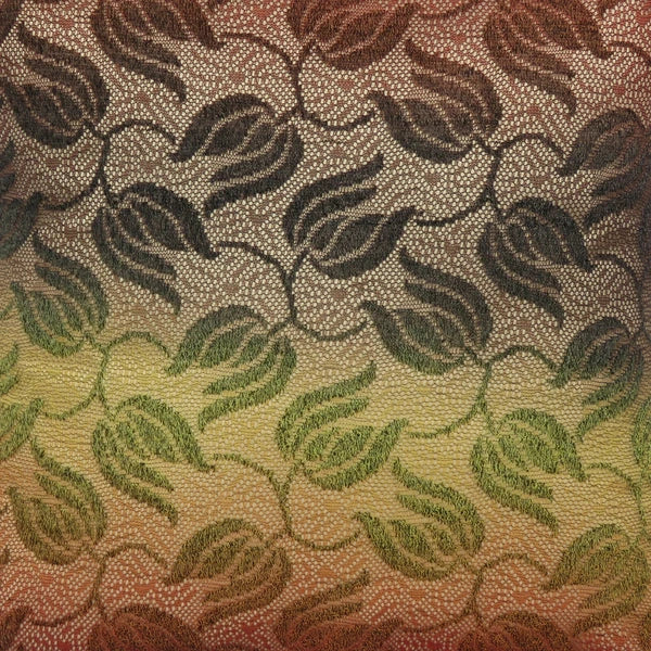 Leaf Floral Brown Cushion Cover Polydupion Bed Sofa Waist Back Pillow Case Home