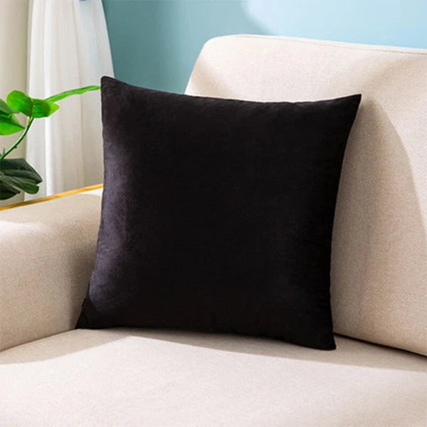 Dutch Velvet Pillow Case Solid Color Bed Pillowcase Bed Head Sofa Cushion Cover